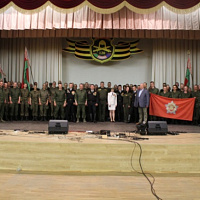 «Чёрные береты» выступили для гвардейцев