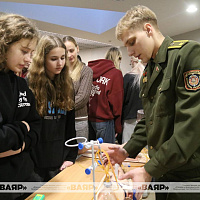 В стенах БГМУ прошёл день открытых дверей Военно-медицинского института