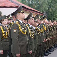 Торжественный митинг, посвященный Дню мотострелков