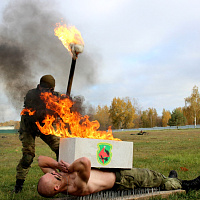 В 5-й отдельной бригаде специального назначения прошел День открытых дверей, посвященный Дню специальной разведки