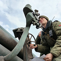 Контрольные занятия на полигоне 