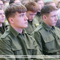 В Белыничах прошла военно-патриотическая акция «Готовы Родине служить!»