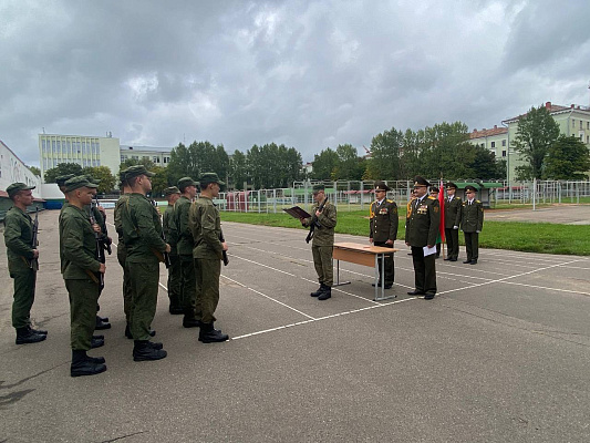 Сдали экзамен — присягнули на верность Родине