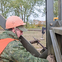 Тактико-специальное учение 36-й дорожно-мостовой бригады 