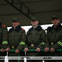 Воспитанники Минского суворовского военного училища посетили 230-й общевойсковой полигон