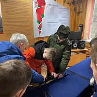 Представители Вооружённых Сил Беларуси продолжают профориентационную работу среди молодёжи