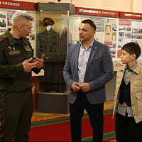 Минское суворовское военное училище распахнуло свои двери для выдающихся гостей