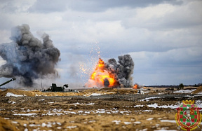 Эпизод практических действий войск на полигоне Брестский 