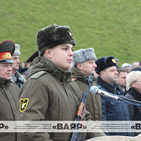 Ритуал принятия Военной присяги новобранцами Гродненского гарнизона