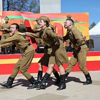В столичном парке Победы прошли торжественные мероприятия	