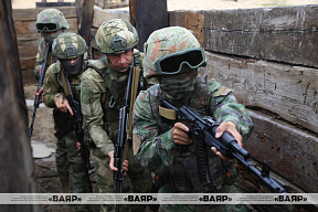 Совместная антитеррористическая тренировка Беларуси и Китая «Атакующий сокол» в самом разгаре
