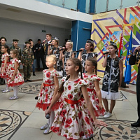 Открытие военно-патриотического клуба «Доблесть»