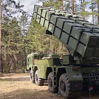 Командно-штабное учение с 336-й реактивной артиллерийской бригадой