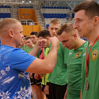 Во Дворце спорта «Уручье» завершился чемпионат Вооруженных Сил по мини-футболу