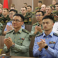 Военную академию Беларуси посетила иностранная делегация Китайской Народной Республики