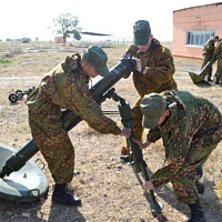 «Мастера артиллерийского огня»: белорусская команда приняла миномётные комплексы