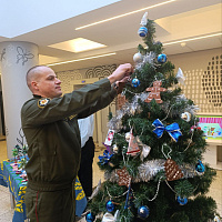 Военнослужащие Научно-исследовательского института Вооружённых Сил приняли участие в акции «Наши дети»