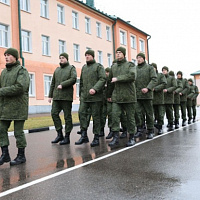 Адаптация новобранцев в войсках проходит хорошо 