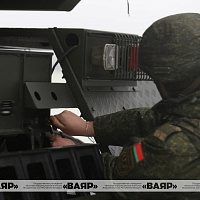 В рамках тактического учения с подразделениями РСЗО «Полонез»