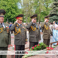 В Гродненском гарнизоне проходят мероприятия, посвященные Дню Победы
