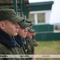 Воспитанники Минского суворовского военного училища посетили 230-й общевойсковой полигон