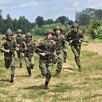 В 72 ОУЦ состоялась военно-спортивная игра «Зарница»