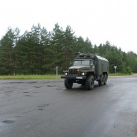 Связисты совершили 50-километровый марш