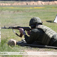 На полигоне 120 омбр проходят занятия по огневой подготовке с военнослужащими нового пополнения