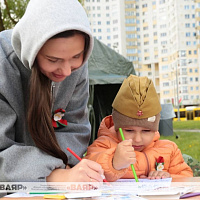 Тематическая площадка у музейно-паркового комплекса «Победа»