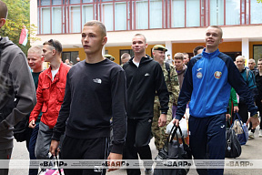 В Военную академию Беларуси прибыли будущие курсанты