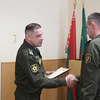 Торжественное собрание по случаю 105-летия со дня образования военного комиссариата Витебской области