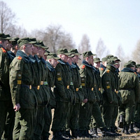 Минские суворовцы в гостях у десантников