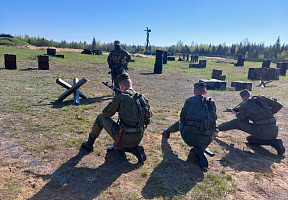 Контрольные занятия по тактической подготовке прошли с военнослужащими 377 зрп