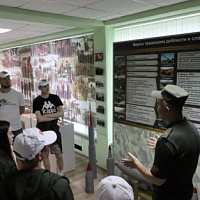 В рамках военно-патриотического воспитания