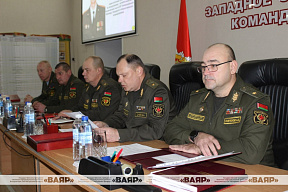 В Гродненском гарнизоне прошёл военный совет Западного оперативного командования
