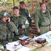 Под Борисовом завершилось командно-штабное учение с военнообязанными