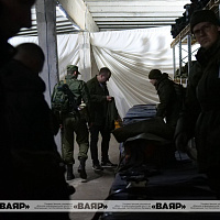 С одним из соединений войск Северо-Западного оперативного командования проводится командно-штабное учение