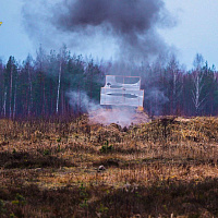 Курсанты Военной академии демонстрируют мастерство владения РПГ-7