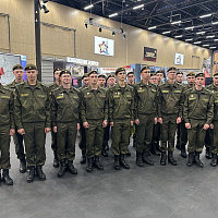 Военнослужащие 120 омбр посетили экспозицию «Дорога к Победе»