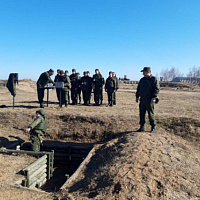 В рамках мероприятий боевой подготовки