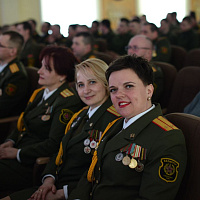 В 65-й автомобильной бригаде состоялось торжественное собрание, посвящённое 46-й годовщине со дня её формирования 