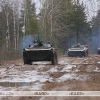 Занятия по боевой подготовке с военнослужащими 120 омбр