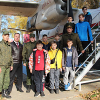 В гостях у авиаторов 