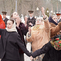 Торжественные мероприятия по случаю освобождения города Рогачёва от немецко-фашистских захватчиков