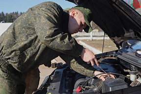 Мероприятия по переводу вооружения, военной и специальной техники на летний период эксплуатации в 127 брс (т)