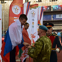 Белорусские гиревики завоевали бронзу на IV военно-спортивных играх СНГ