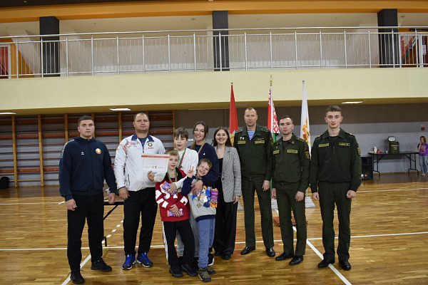 Во Дворце игровых видов спорта «Уручье» прошёл семейный спортивный праздник