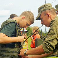 Военнослужащие 36 дмостбр организовали мероприятие в рамках военно-патриотического воспитания молодёжи