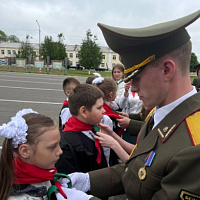 Церемония принятия в пионеры