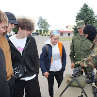 В гостях у гвардейцев